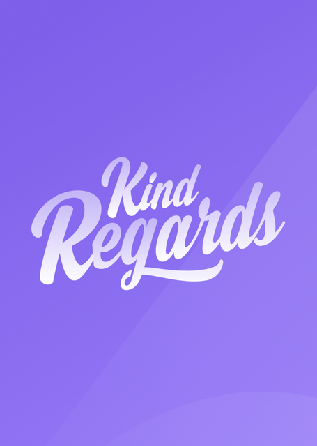 Kind regards project.